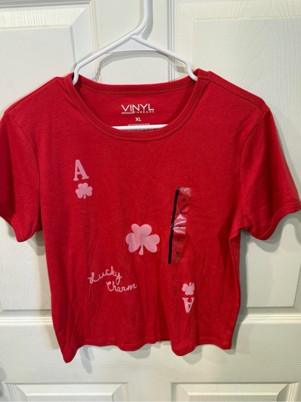 Women’s "Lucky Charm" Red Tee